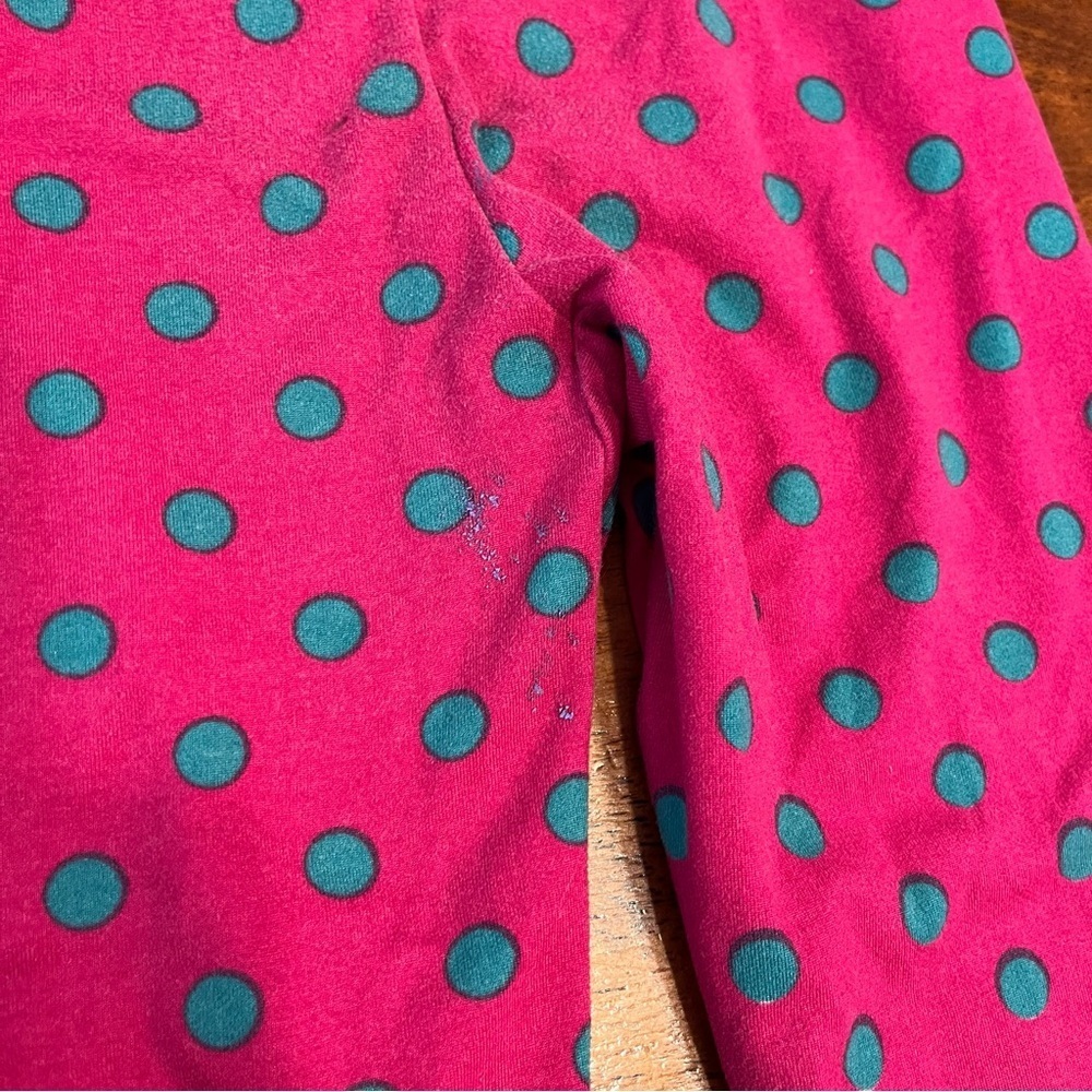 Matilda Jane Navy Pink Pajama Set with Playful Patterns winter ice skate size 4 - Picture 8 of 13